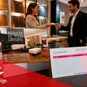 🥇 Tarjetas de Presentación Full color una cara Brillante.