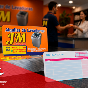 🥇 Tarjetas de Presentación Full color una cara Brillante.