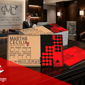🥇 Tarjetas de Presentación mate, full color con uv 1 cara