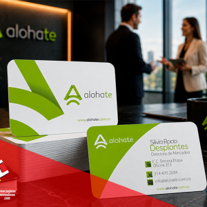 🥇 Tarjetas de Presentación full color Mate + UV dos caras