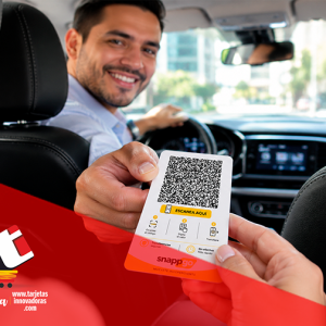 Tarjeta PVC QR de Pagos para Conductores Uber, DiDi e InDrive